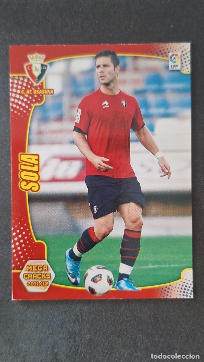 Cromos de f&uacute;tbol: L2 SOLA C. A. OSASUNA 216 PANINI MEGACRACKS 2011 2012 11 12
