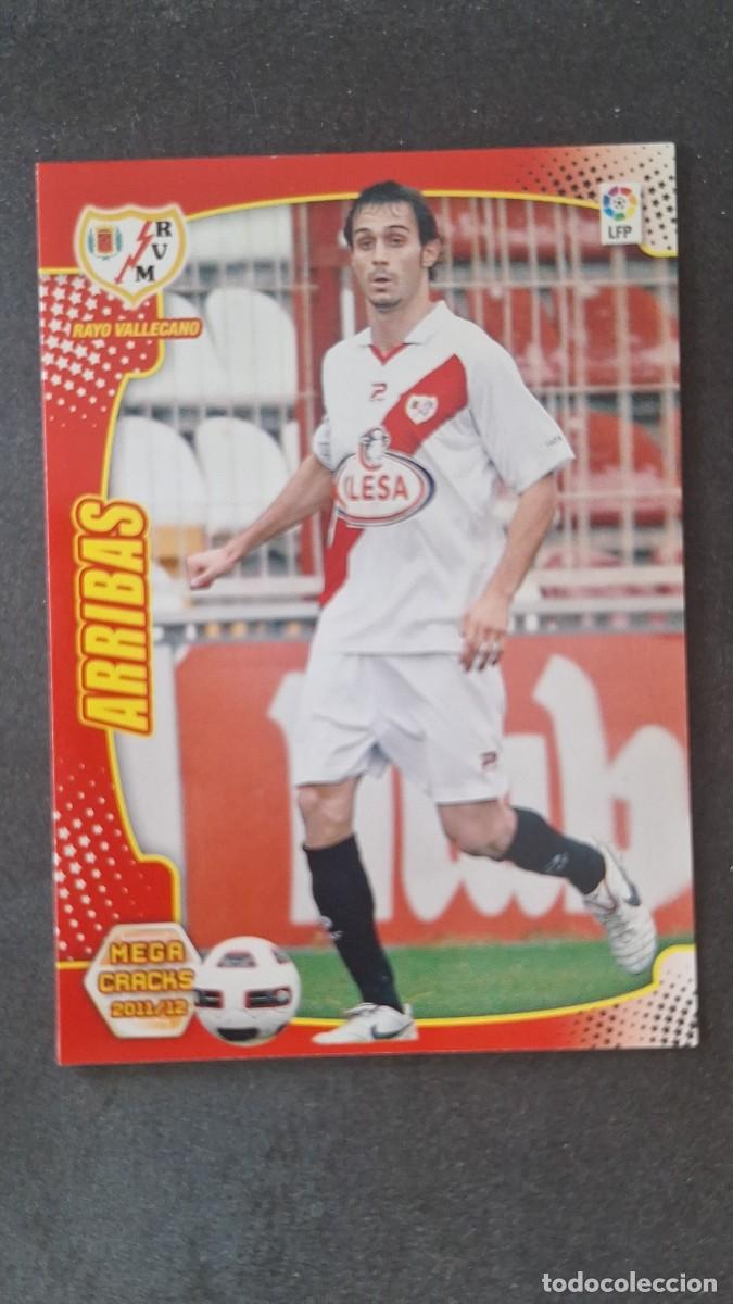 Cromos de f&uacute;tbol: L2 ARRIBAS RAYO VALLECANO 240 PANINI MEGACRACKS 2011 2012 11 12