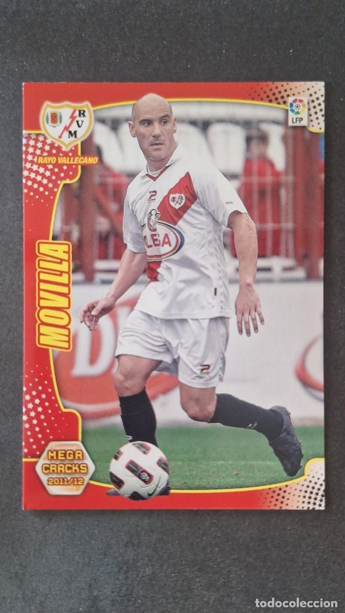 Cromos de f&uacute;tbol: L2 MOVILLA RAYO VALLECANO 243 PANINI MEGACRACKS 2011 2012 11 12