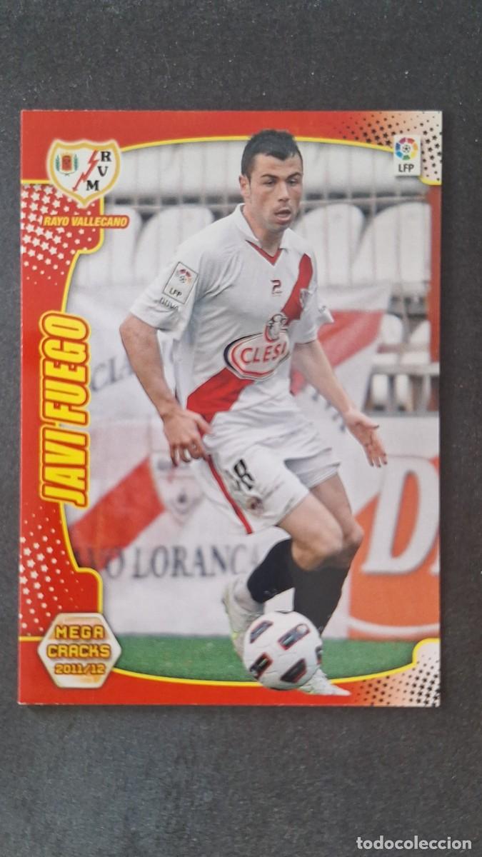 Cromos de f&uacute;tbol: L2 JAVI FUEGO RAYO VALLECANO 244 PANINI MEGACRACKS 2011 2012 11 12