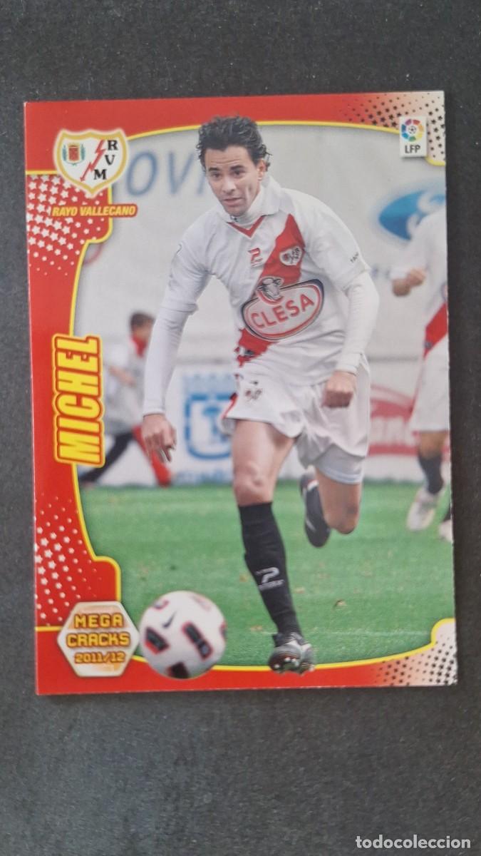Cromos de f&uacute;tbol: L2 MICHEL RAYO VALLECANO 245 PANINI MEGACRACKS 2011 2012 11 12