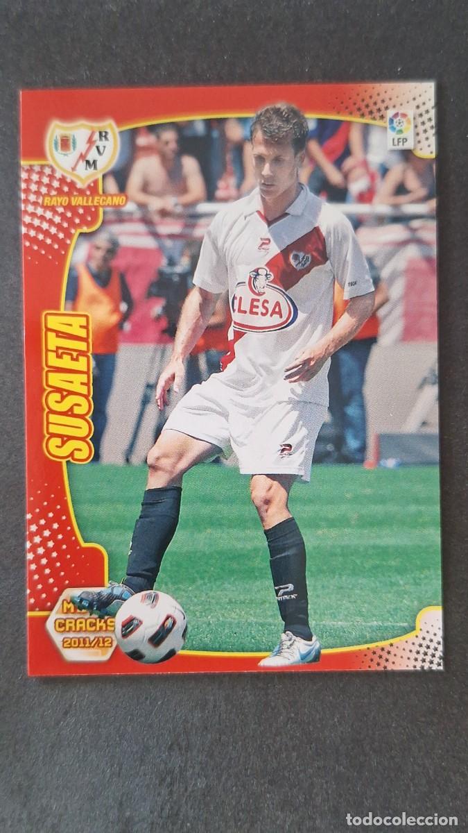 Cromos de f&uacute;tbol: L2 SUSAETA RAYO VALLECANO 246 PANINI MEGACRACKS 2011 2012 11 12