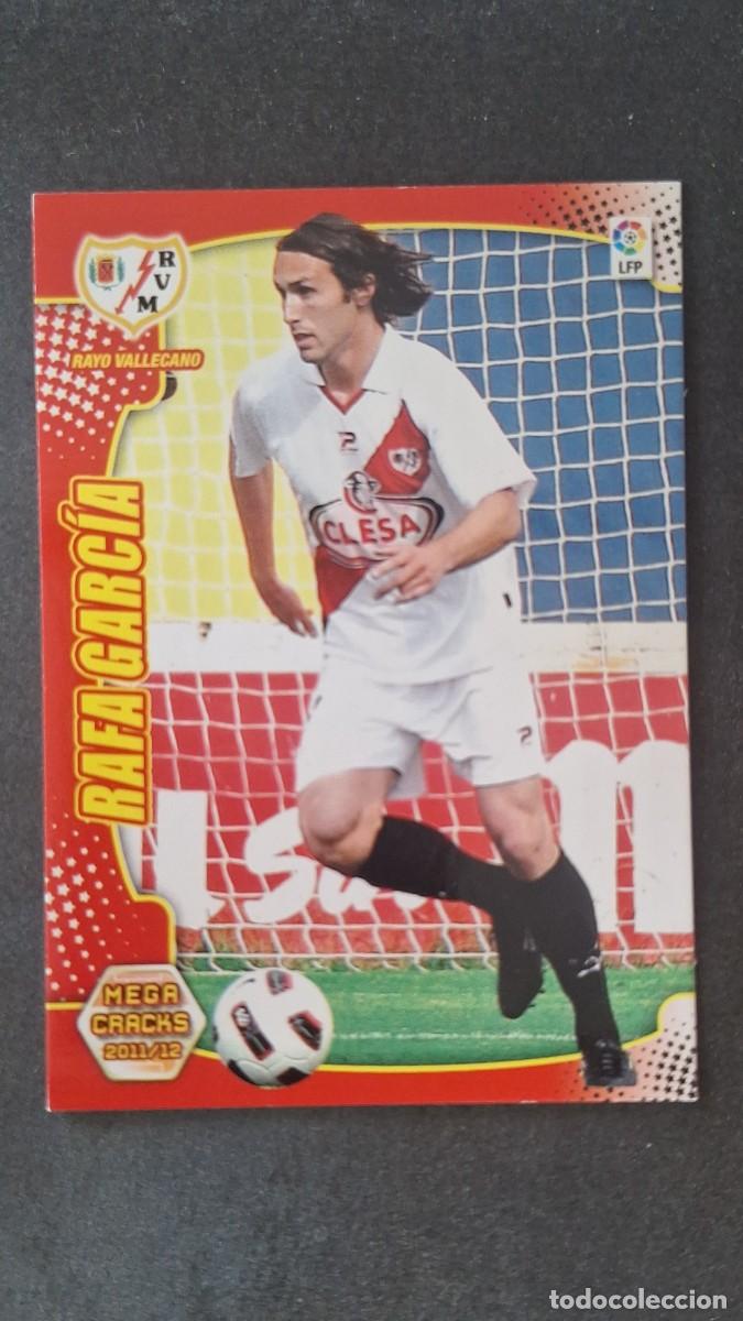 Cromos de f&uacute;tbol: L2 RAFA GARCIA RAYO VALLECANO 248 PANINI MEGACRACKS 2011 2012 11 12