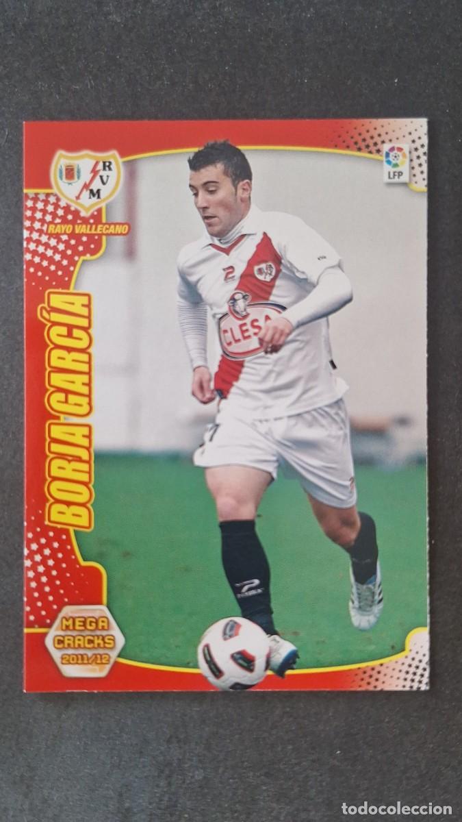 Cromos de f&uacute;tbol: L2 BORJA GARCIA RAYO VALLECANO 250 PANINI MEGACRACKS 2011 2012 11 12