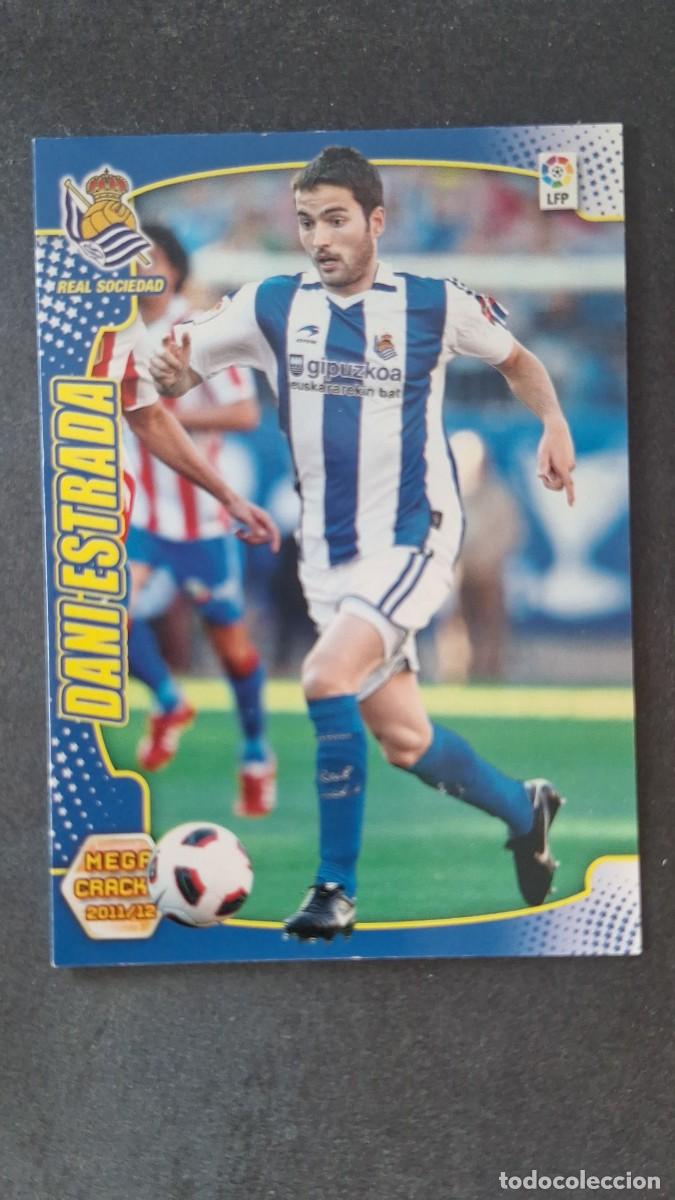 Cromos de f&uacute;tbol: L2 DANI ESTRADA REAL SOCIEDAD 256 PANINI MEGACRACKS 2011 2012 11 12