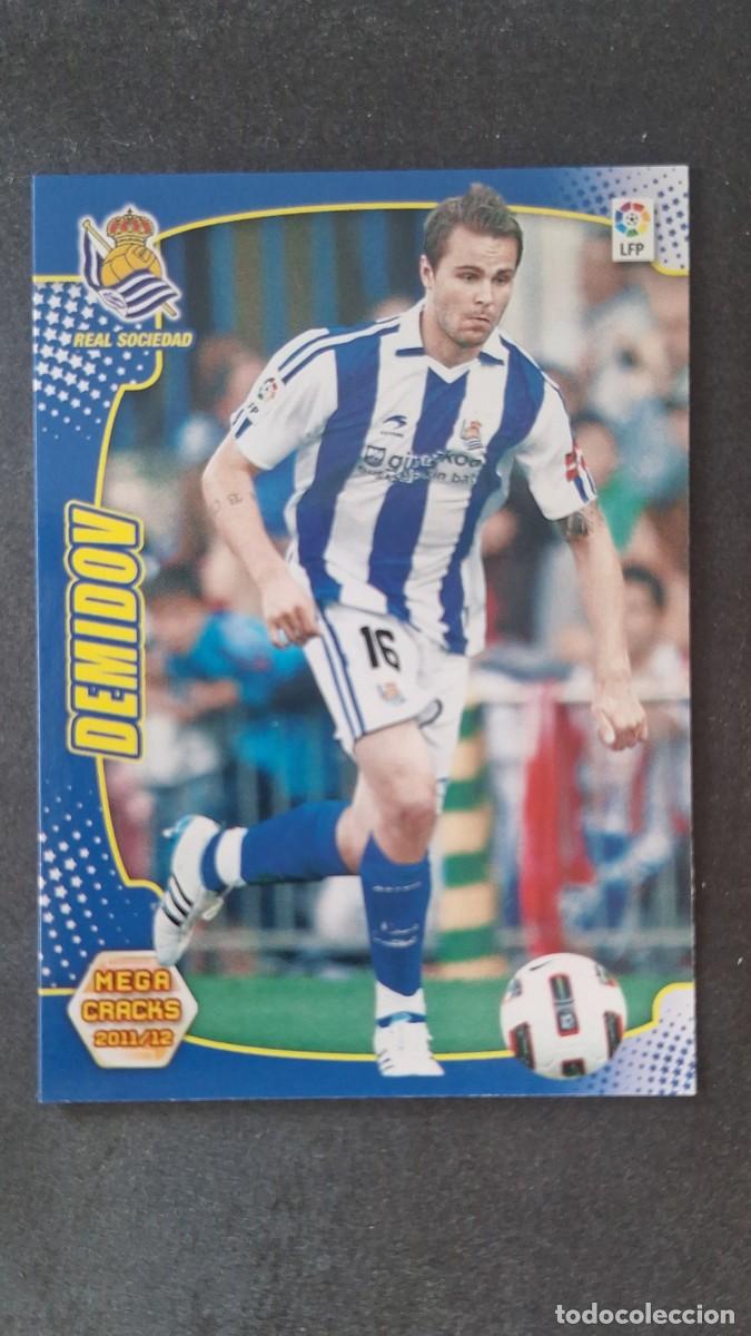 Cromos de f&uacute;tbol: L2 DEMIDOV REAL SOCIEDAD 259 PANINI MEGACRACKS 2011 2012 11 12