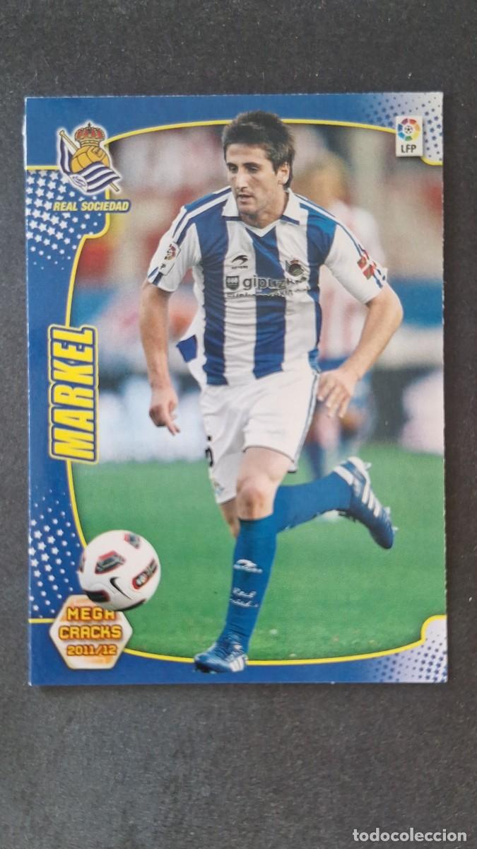 Cromos de f&uacute;tbol: L2 MARKEL REAL SOCIEDAD 262 PANINI MEGACRACKS 2011 2012 11 12