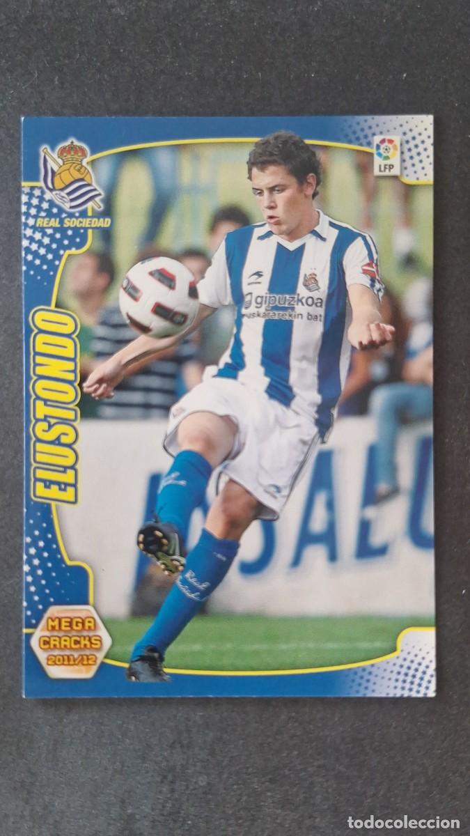 Cromos de f&uacute;tbol: L2 ELUSTONDO REAL SOCIEDAD 264 PANINI MEGACRACKS 2011 2012 11 12