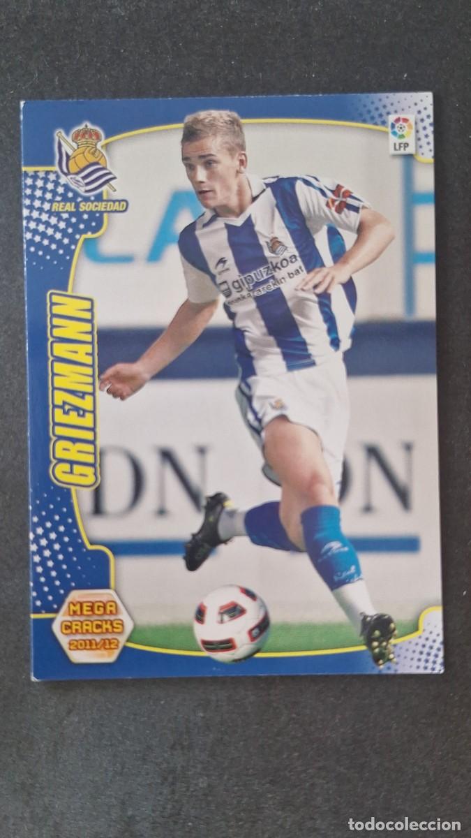 Cromos de f&uacute;tbol: L2 GRIEZMANN REAL SOCIEDAD 266 PANINI MEGACRACKS 2011 2012 11 12