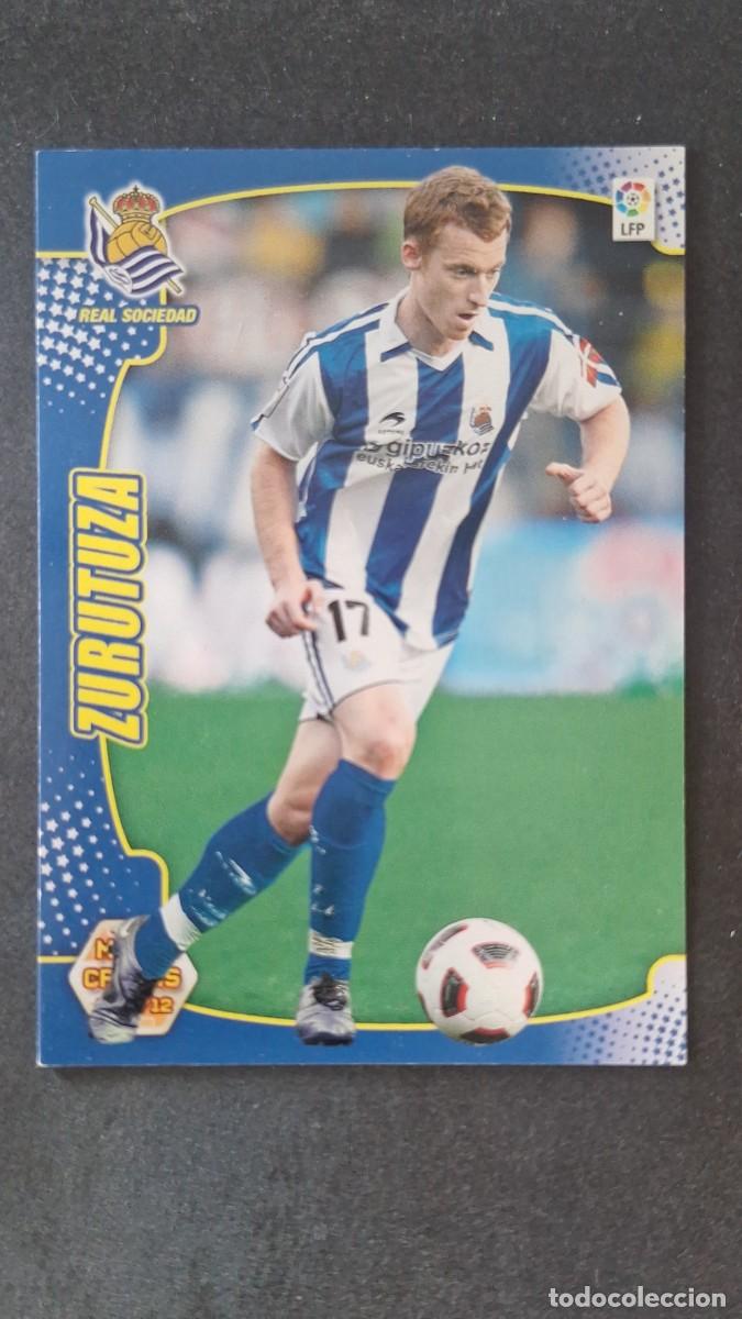Cromos de f&uacute;tbol: L2 ZURUTUZA REAL SOCIEDAD 267 PANINI MEGACRACKS 2011 2012 11 12