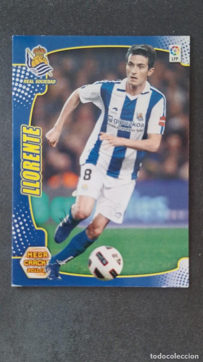 Cromos de f&uacute;tbol: L2 LLORENTE REAL SOCIEDAD 270 PANINI MEGACRACKS 2011 2012 11 12