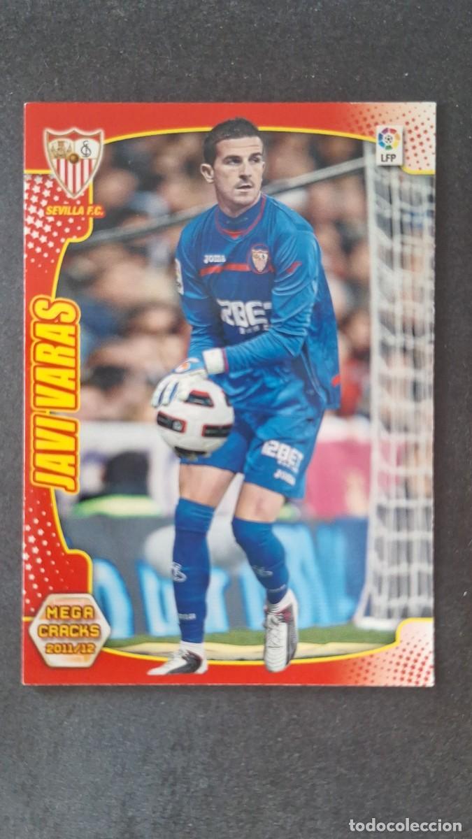 Cromos de f&uacute;tbol: L2 JAVI VARAS SEVILLA F. C. 273 PANINI MEGACRACKS 2011 2012 11 12