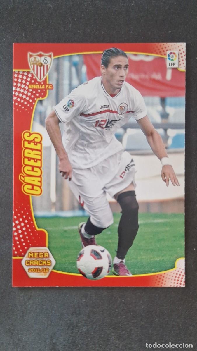 Cromos de f&uacute;tbol: L2 CACERES SEVILLA F. C. 275 PANINI MEGACRACKS 2011 2012 11 12