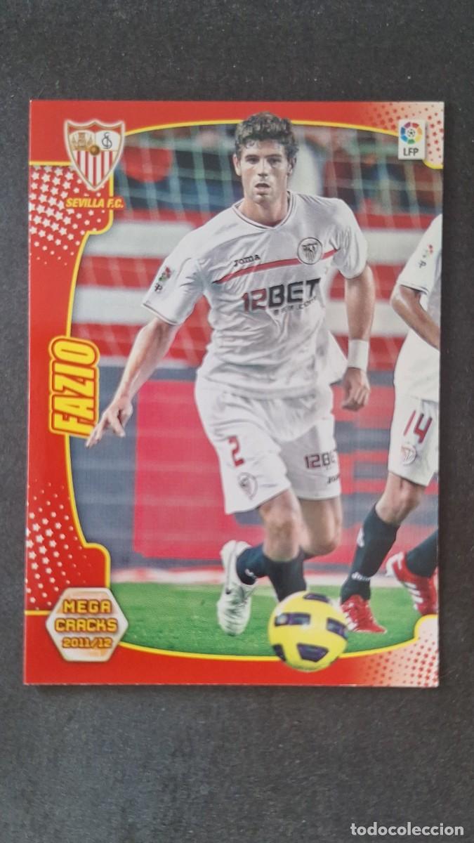 Cromos de f&uacute;tbol: L2 FAZIO SEVILLA F. C. 276 PANINI MEGACRACKS 2011 2012 11 12