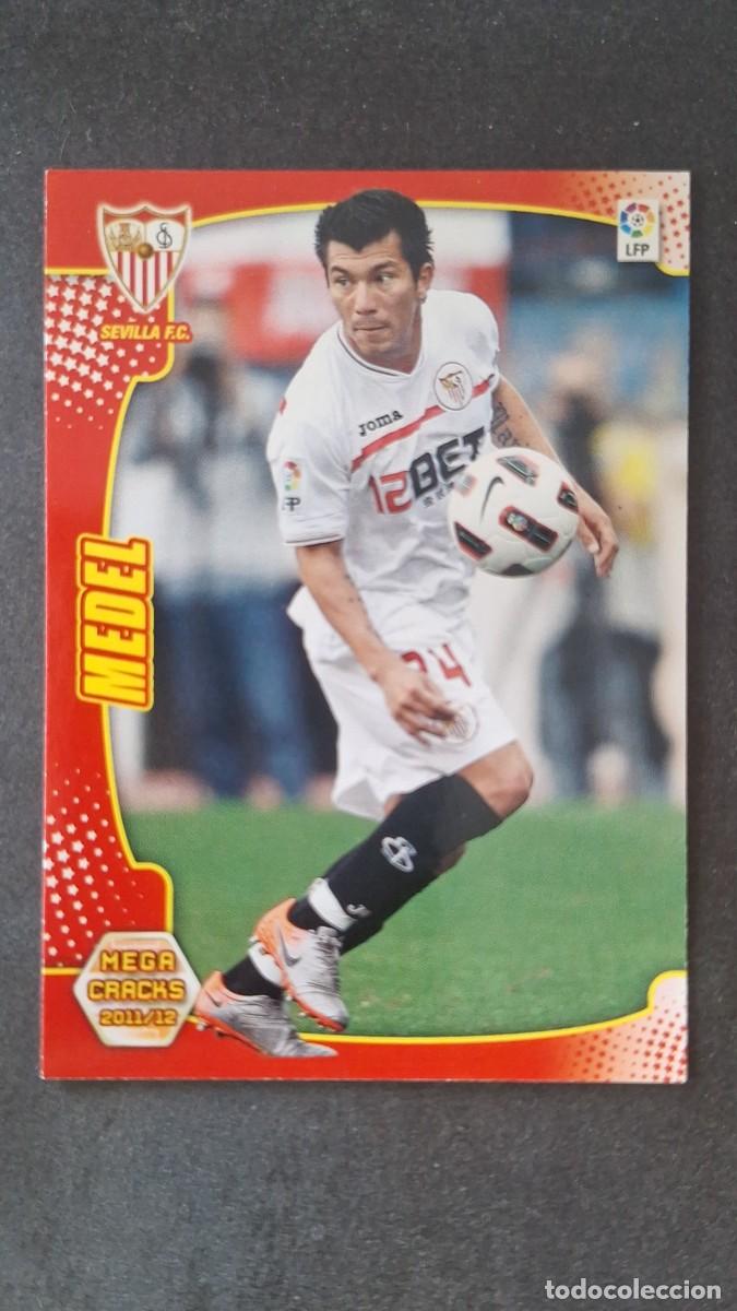 Cromos de f&uacute;tbol: L2 MEDEL SEVILLA F. C. 280 PANINI MEGACRACKS 2011 2012 11 12