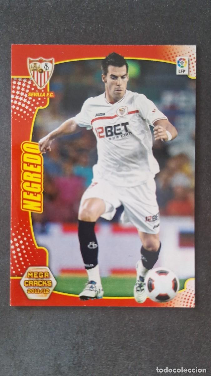 Cromos de f&uacute;tbol: L2 NEGREDO SEVILLA F. C. 287 PANINI MEGACRACKS 2011 2012 11 12
