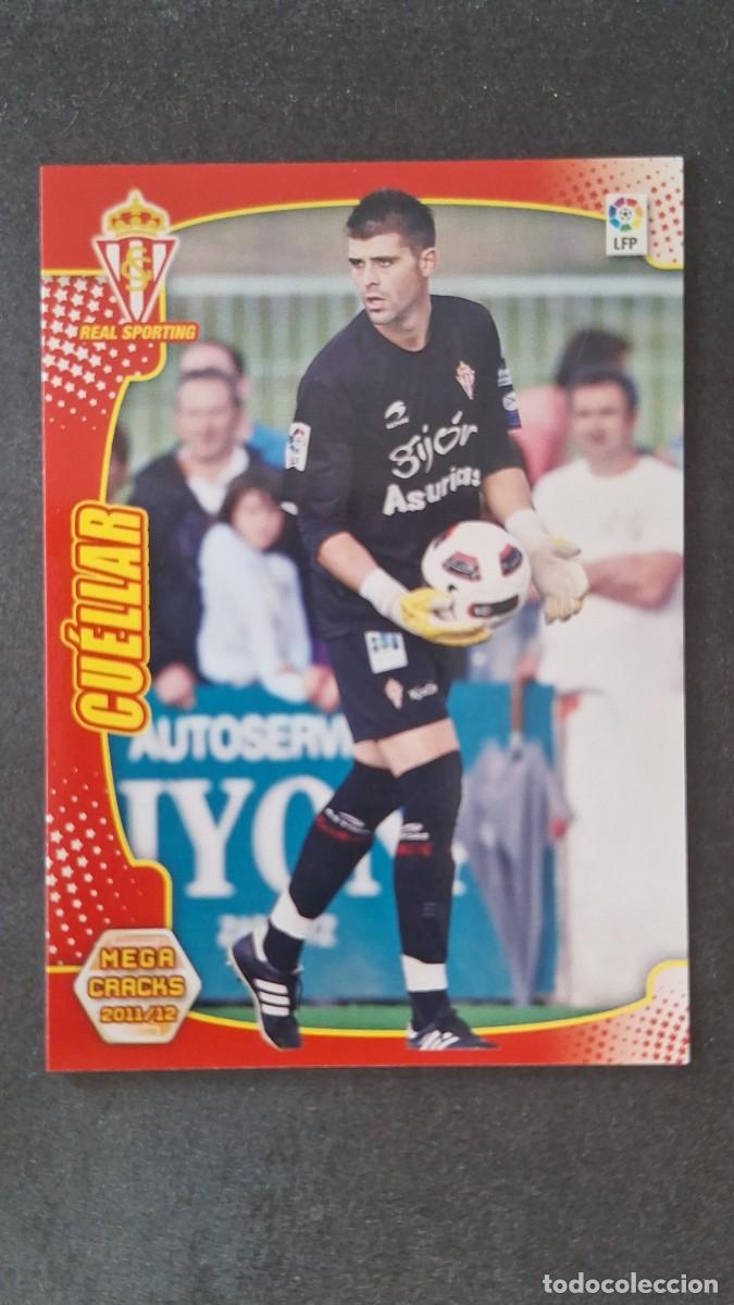 Cromos de f&uacute;tbol: L2 CUELLAR SPORTING DE GIJON 290 PANINI MEGACRACKS 2011 2012 11 12