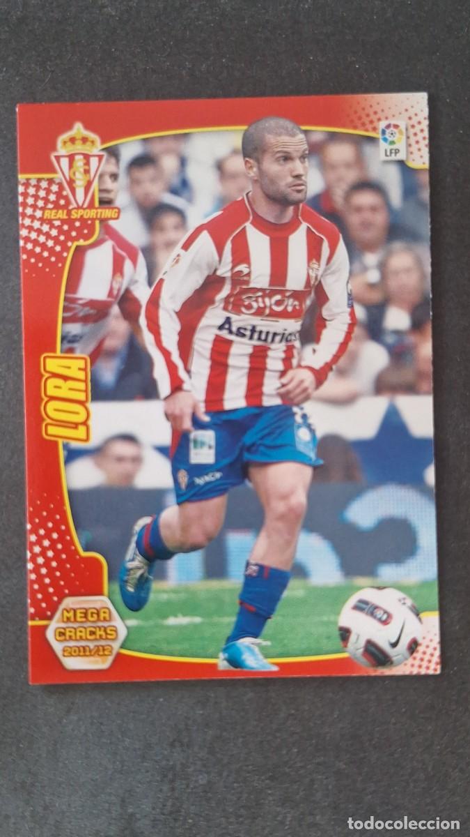 Cromos de f&uacute;tbol: L2 LORA SPORTING DE GIJON 292 PANINI MEGACRACKS 2011 2012 11 12