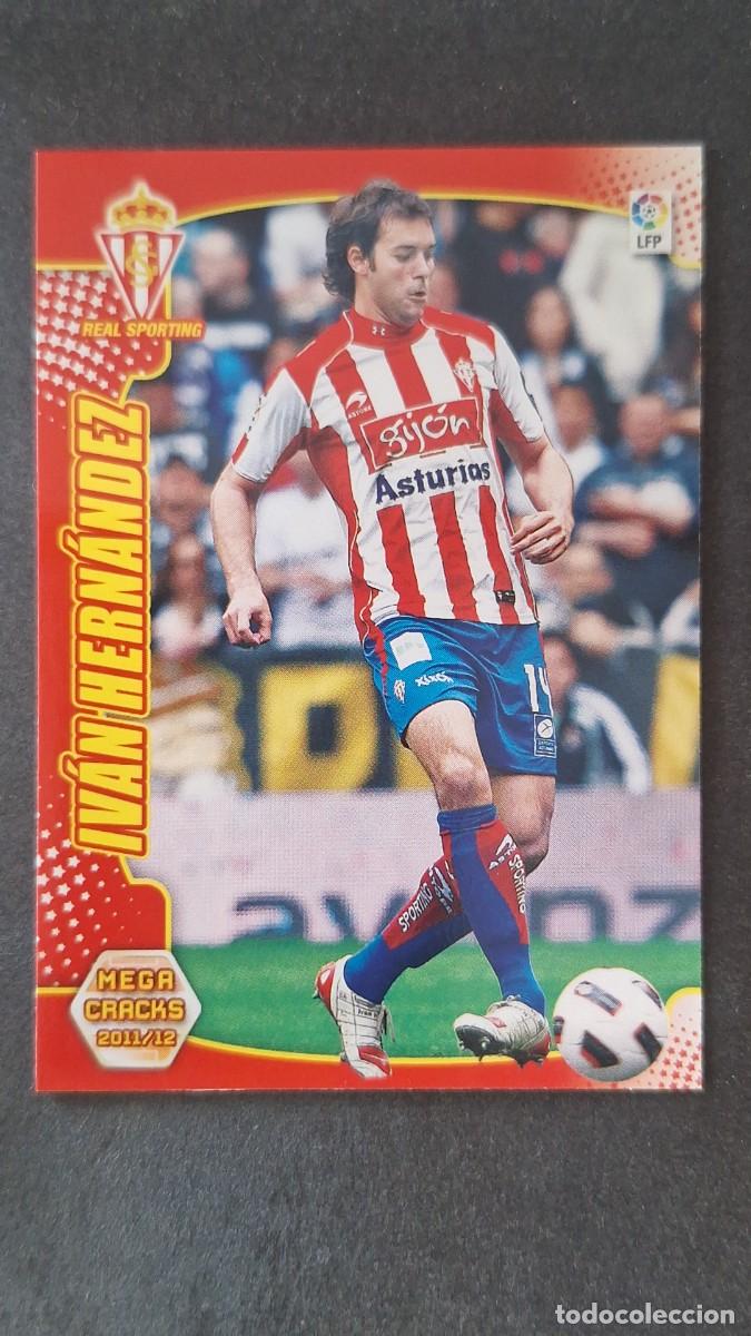 Cromos de f&uacute;tbol: L2 IVAN HERNANDEZ SPORTING DE GIJON 294 PANINI MEGACRACKS 2011 2012 11 12