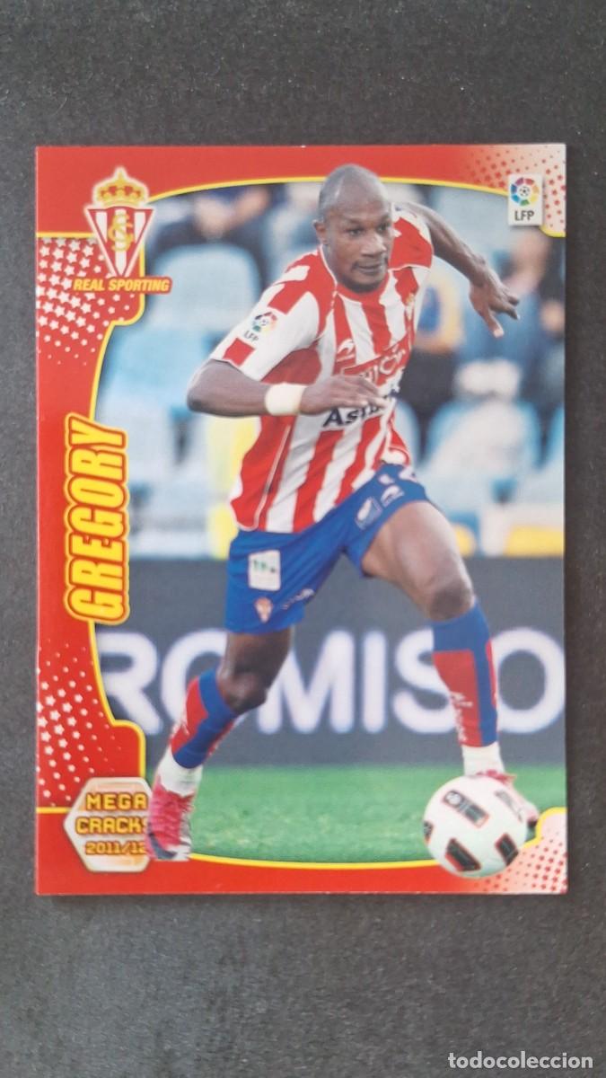 Cromos de f&uacute;tbol: L2 GREGORY SPORTING DE GIJON 295 PANINI MEGACRACKS 2011 2012 11 12