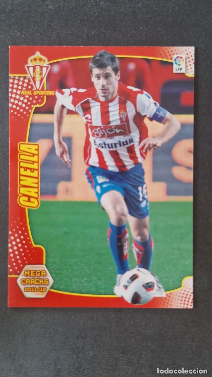 Cromos de f&uacute;tbol: L2 CANELLA SPORTING DE GIJON 296 PANINI MEGACRACKS 2011 2012 11 12