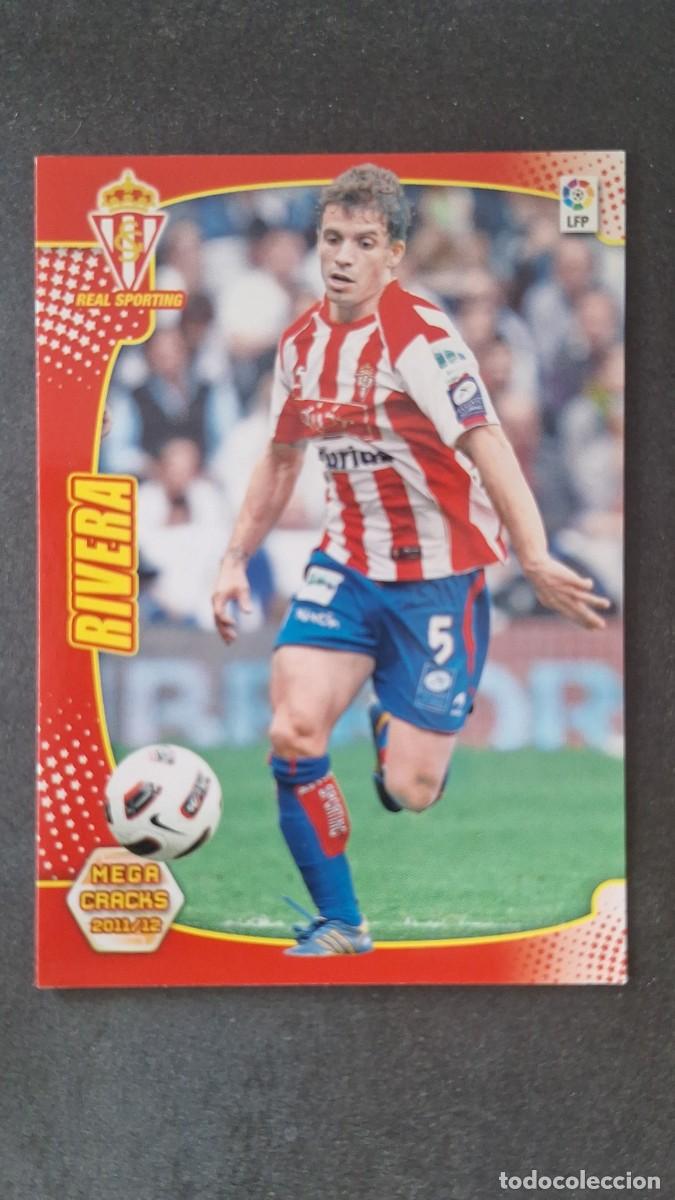 Cromos de f&uacute;tbol: L2 RIVERA SPORTING DE GIJON 299 PANINI MEGACRACKS 2011 2012 11 12