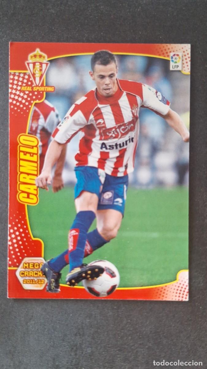 Cromos de f&uacute;tbol: L2 CARMELO SPORTING DE GIJON 301 PANINI MEGACRACKS 2011 2012 11 12