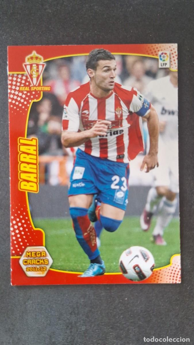 Fu&szlig;ball-Sticker: L2 BARRAL SPORTING DE GIJON 305 PANINI MEGACRACKS 2011 2012 11 12