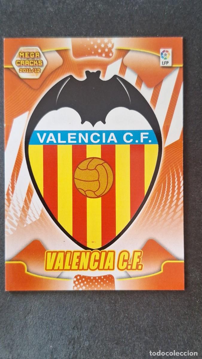 Fu&szlig;ball-Sticker: L2 ESCUDO VALENCIA C. F. 307 PANINI MEGACRACKS 2011 2012 11 12