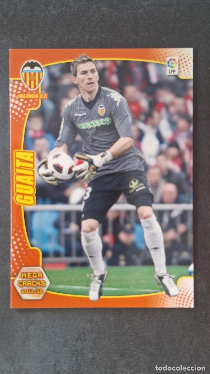 Fu&szlig;ball-Sticker: L2 GUAITA VALENCIA C. F. 308 PANINI MEGACRACKS 2011 2012 11 12