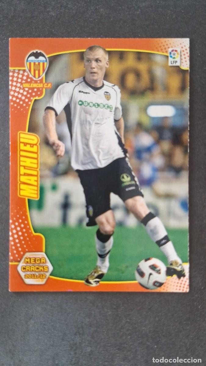 Fu&szlig;ball-Sticker: L2 MATHIEU VALENCIA C. F. 313 PANINI MEGACRACKS 2011 2012 11 12