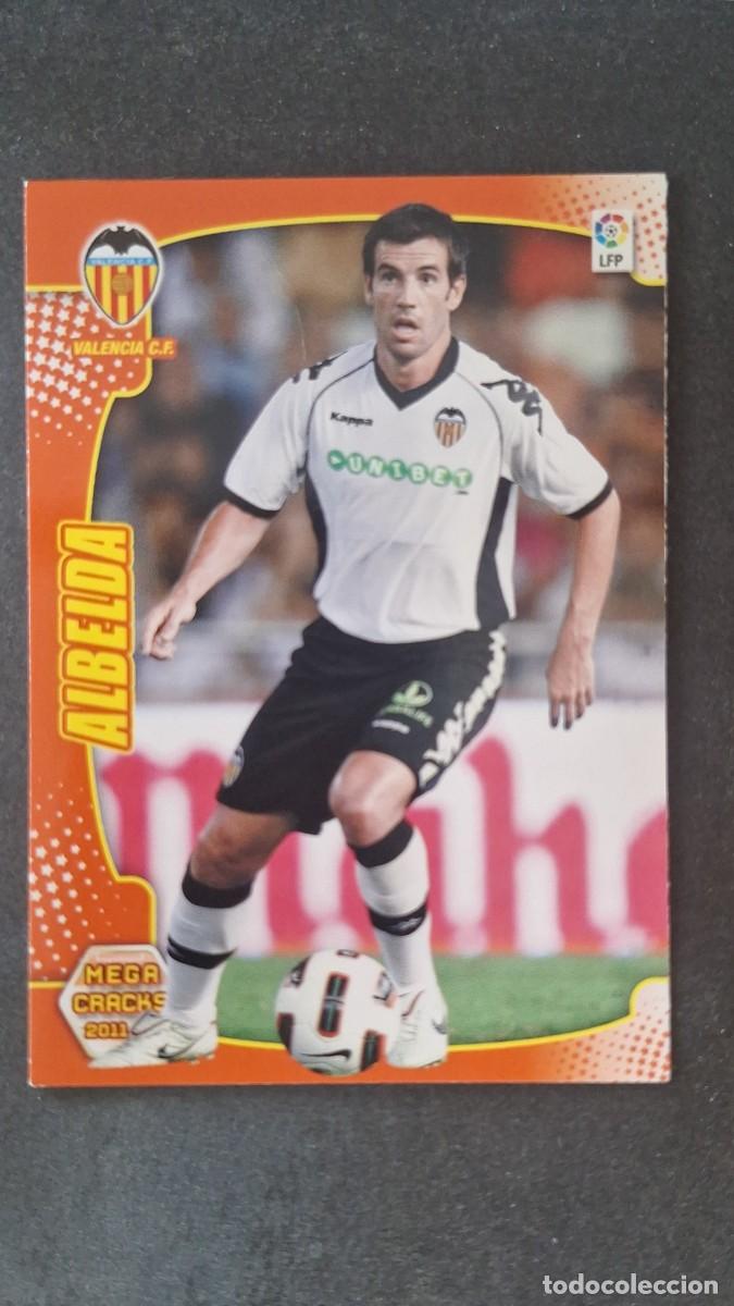 Fu&szlig;ball-Sticker: L2 ALBELDA VALENCIA C. F. 315 PANINI MEGACRACKS 2011 2012 11 12