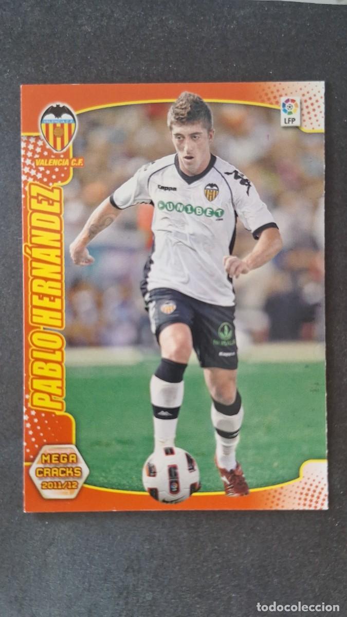 Fu&szlig;ball-Sticker: L2 PABLO HERNANDEZ VALENCIA C. F. 320 PANINI MEGACRACKS 2011 2012 11 12