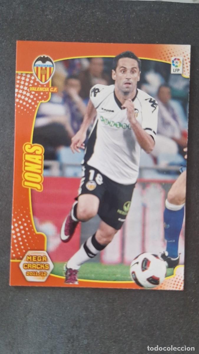 Fu&szlig;ball-Sticker: L2 JONAS VALENCIA C. F. 322 PANINI MEGACRACKS 2011 2012 11 12