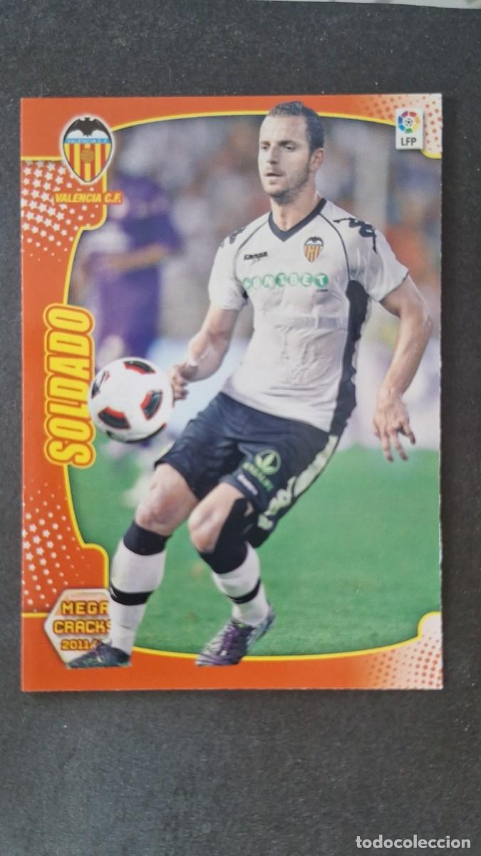 Cromos de Futebol: L2 SOLDADO VALENCIA C. F. 323 PANINI MEGACRACKS 2011 2012 11 12