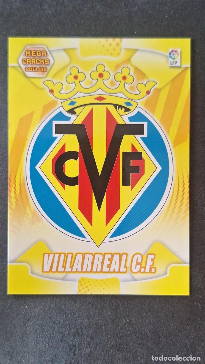 Cromos de Futebol: L2 ESCUDO VILLARREAL C. F. 325 PANINI MEGACRACKS 2011 2012 11 12