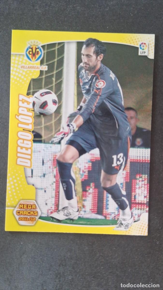 Cromos de Futebol: L2 DIEGO LOPEZ VILLARREAL C. F. 326 PANINI MEGACRACKS 2011 2012 11 12