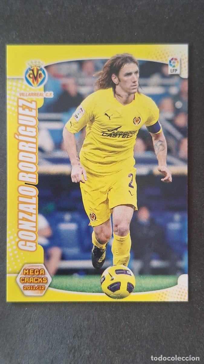 Cromos de Futebol: L2 GONZALO RODRIGUEZ VILLARREAL C. F. 331 PANINI MEGACRACKS 2011 2012 11 12