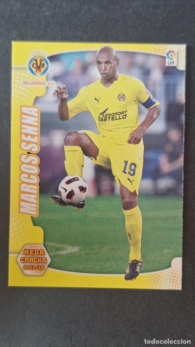 Cromos de Futebol: L2 MARCOS SENNA VILLARREAL C. F. 334 PANINI MEGACRACKS 2011 2012 11 12