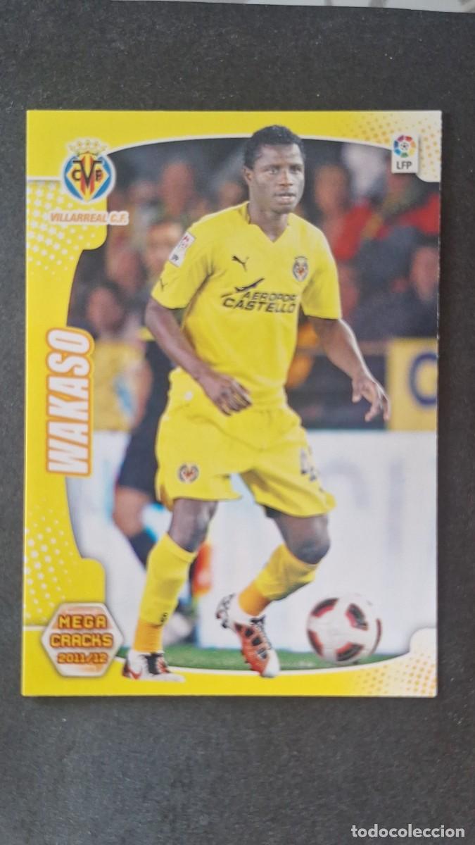 Cromos de f&uacute;tbol: L2 WAKASO VILLARREAL C. F. 337 PANINI MEGACRACKS 2011 2012 11 12