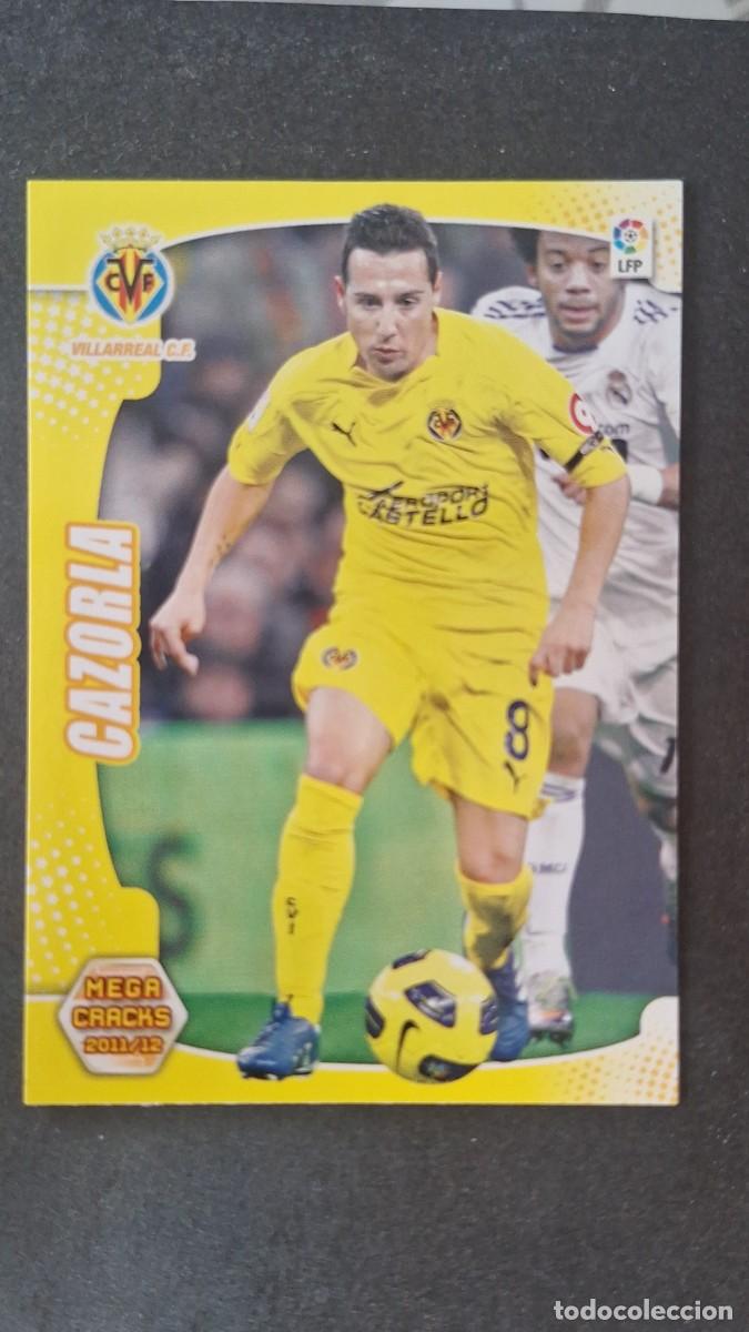 Cromos de f&uacute;tbol: L2 CAZORLA VILLARREAL C. F. 339 PANINI MEGACRACKS 2011 2012 11 12