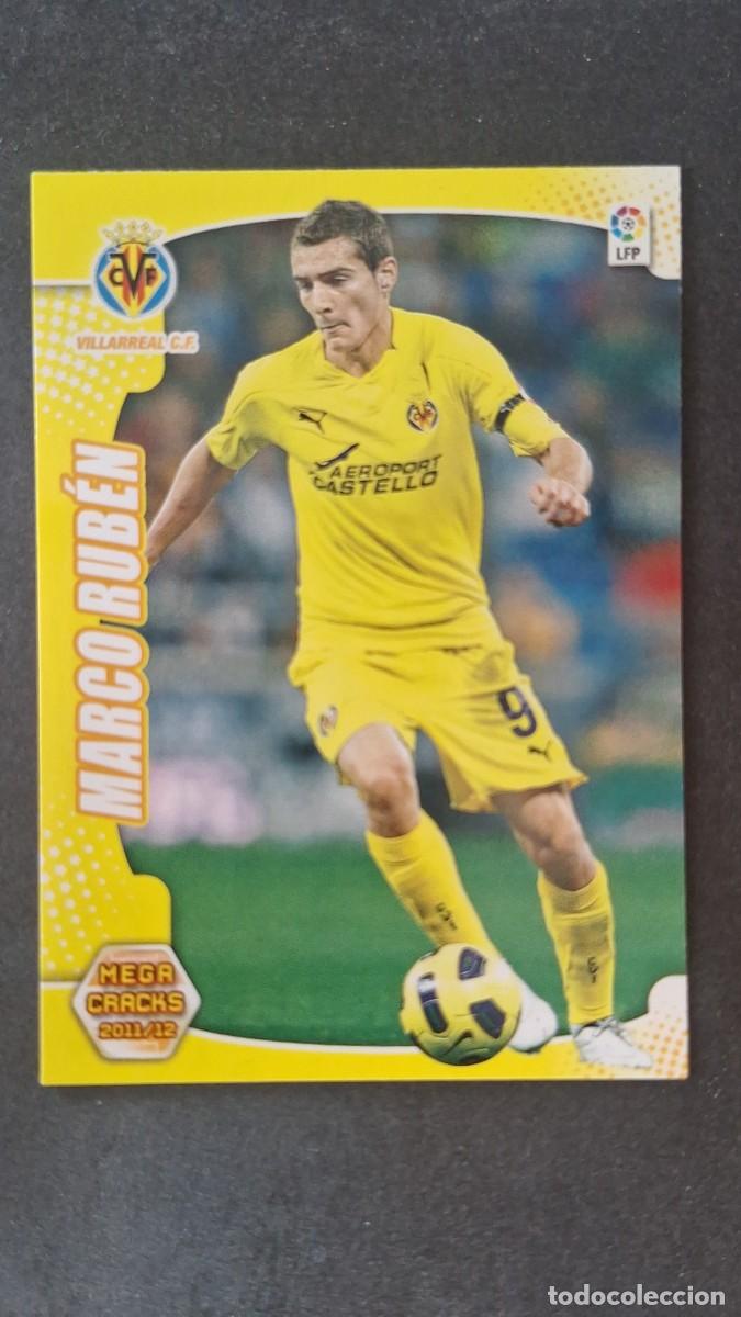 Cromos de f&uacute;tbol: L2 MARCO RUBEN VILLARREAL C. F. 342 PANINI MEGACRACKS 2011 2012 11 12
