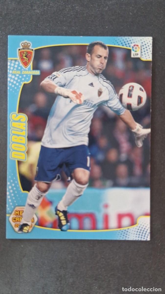 Cromos de f&uacute;tbol: L2 DOBLAS REAL ZARAGOZA 344 PANINI MEGACRACKS 2011 2012 11 12