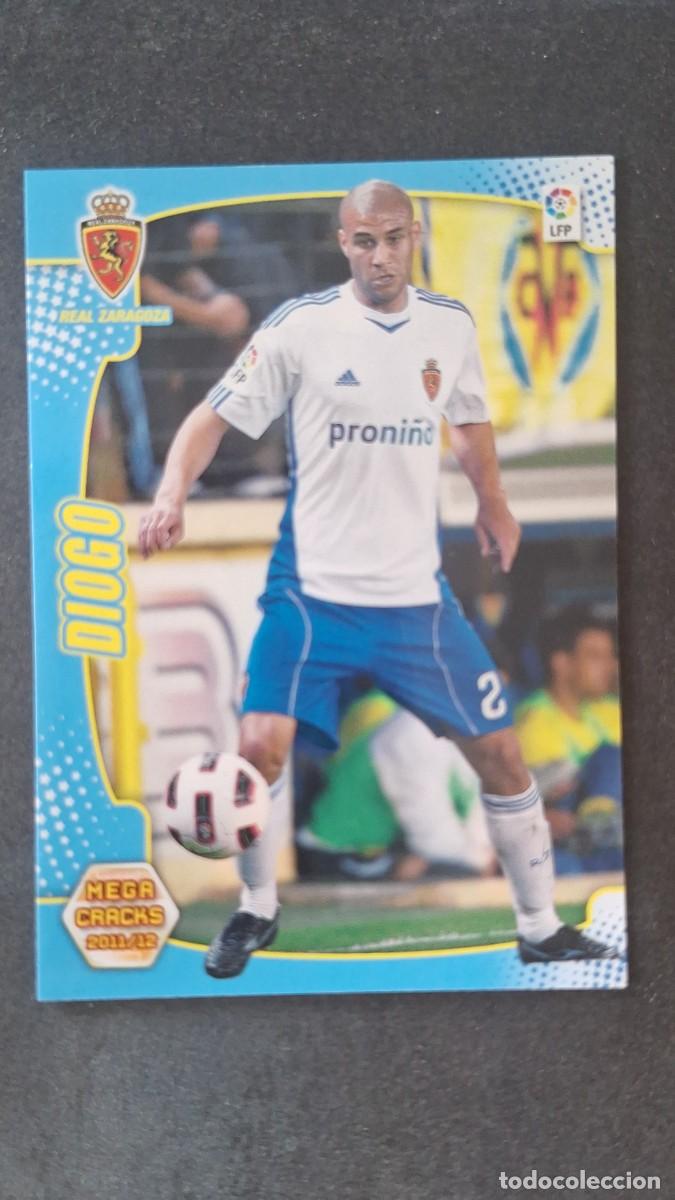 Cromos de f&uacute;tbol: L2 DIOGO REAL ZARAGOZA 346 PANINI MEGACRACKS 2011 2012 11 12