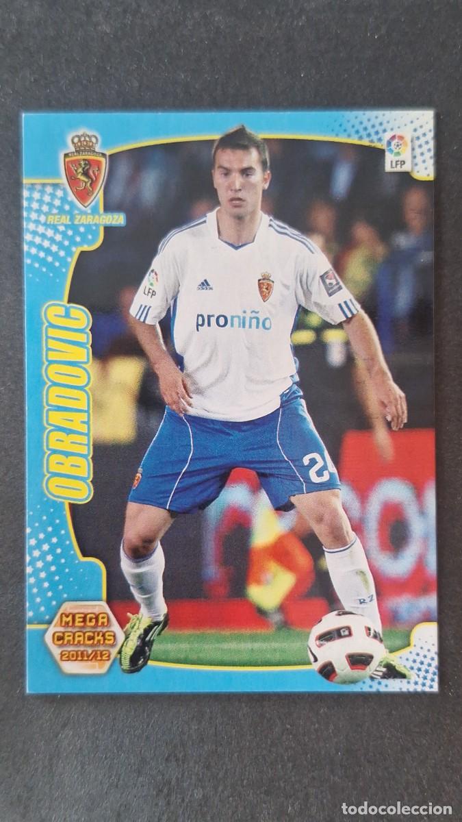 Cromos de f&uacute;tbol: L2 OBRADOVIC REAL ZARAGOZA 351 PANINI MEGACRACKS 2011 2012 11 12