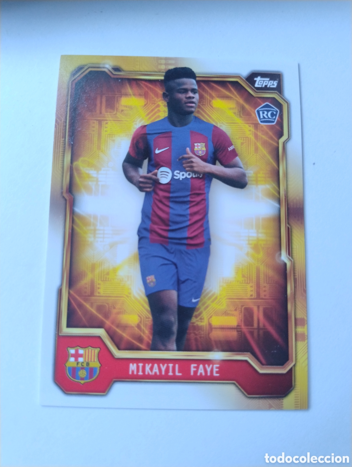Football Stickers: BARG 2 - Faye - Barcelona - Topps Team Set 2023