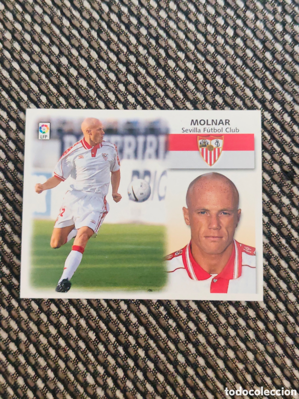 Fu&szlig;ball-Sticker: BAJA MOLNAR SEVILLA EDICIONES ESTE 1999 2000