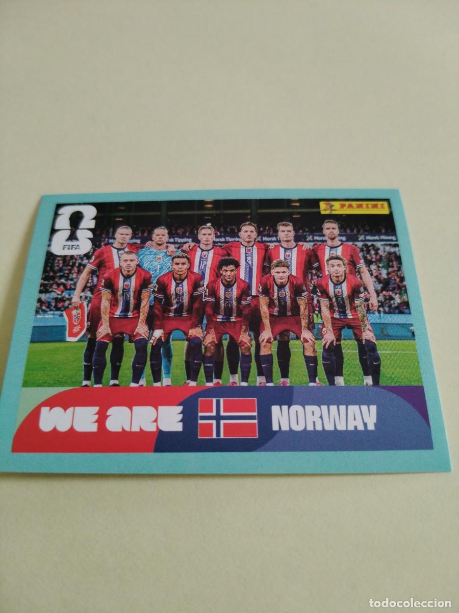 Cromos de f&uacute;tbol: CROMO MUNDIAL 2026 - NORUEGA NOR 13