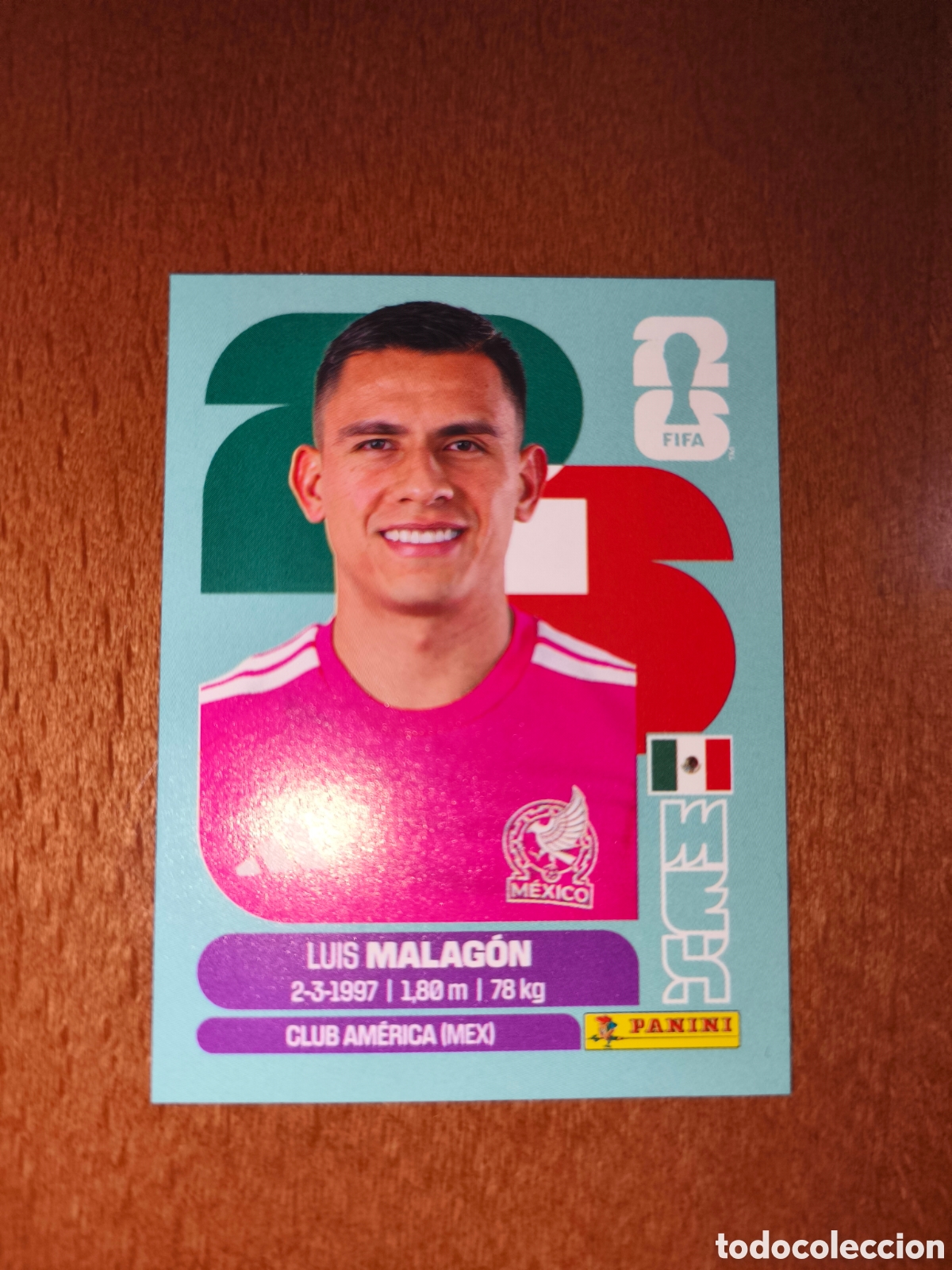 Cromos de f&uacute;tbol: MEX2 Luis Malag&oacute;n MEX 2 Fifa World Cup 2026 M&eacute;xico