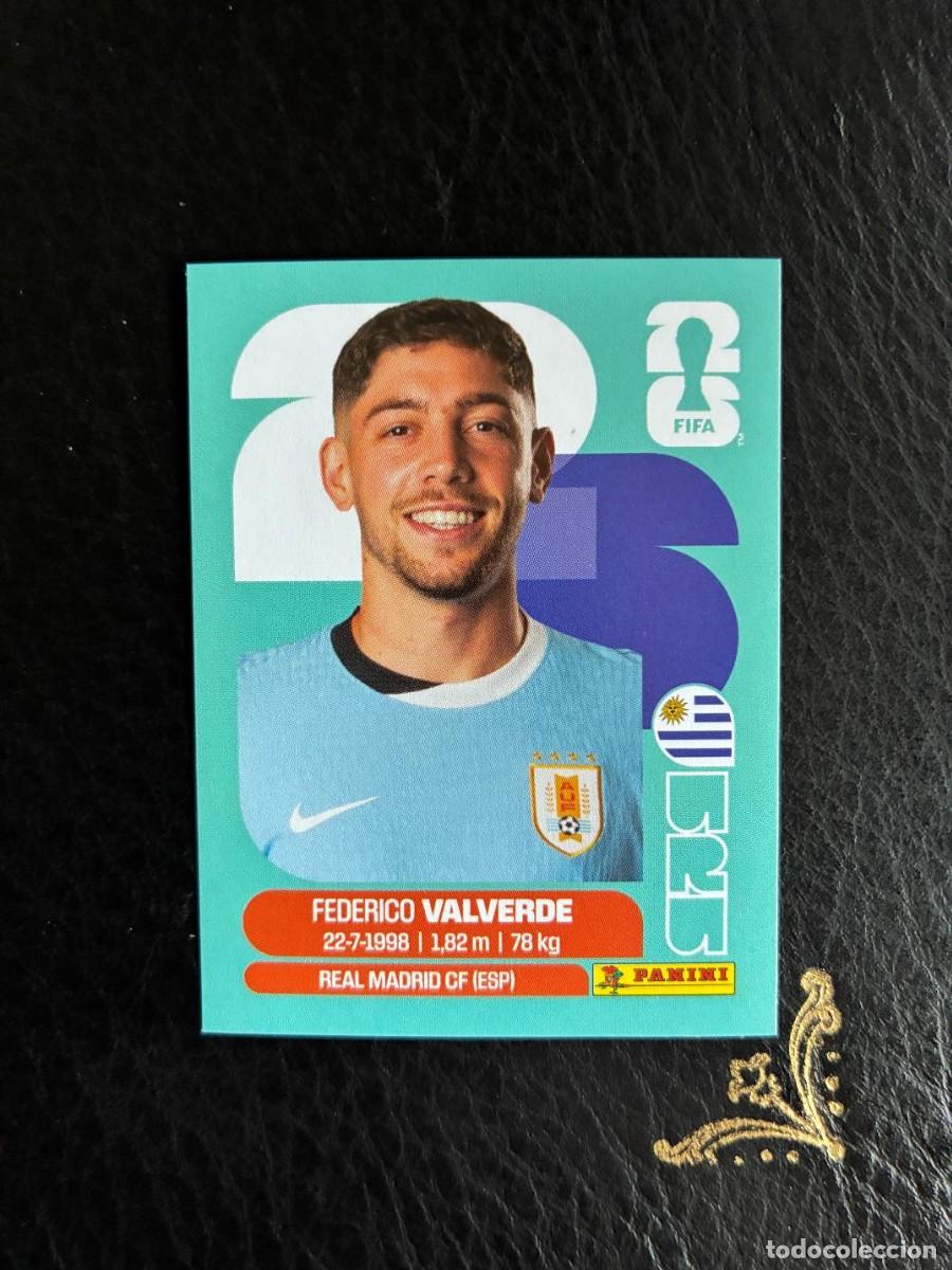 Cromos de f&uacute;tbol: URU 10 FEDE VALVERDE URU10 URUGUAY FIFA WORLD CUP MUNDIAL 2026 26 PANINI